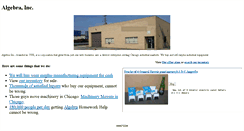 Desktop Screenshot of algebra-inc.com